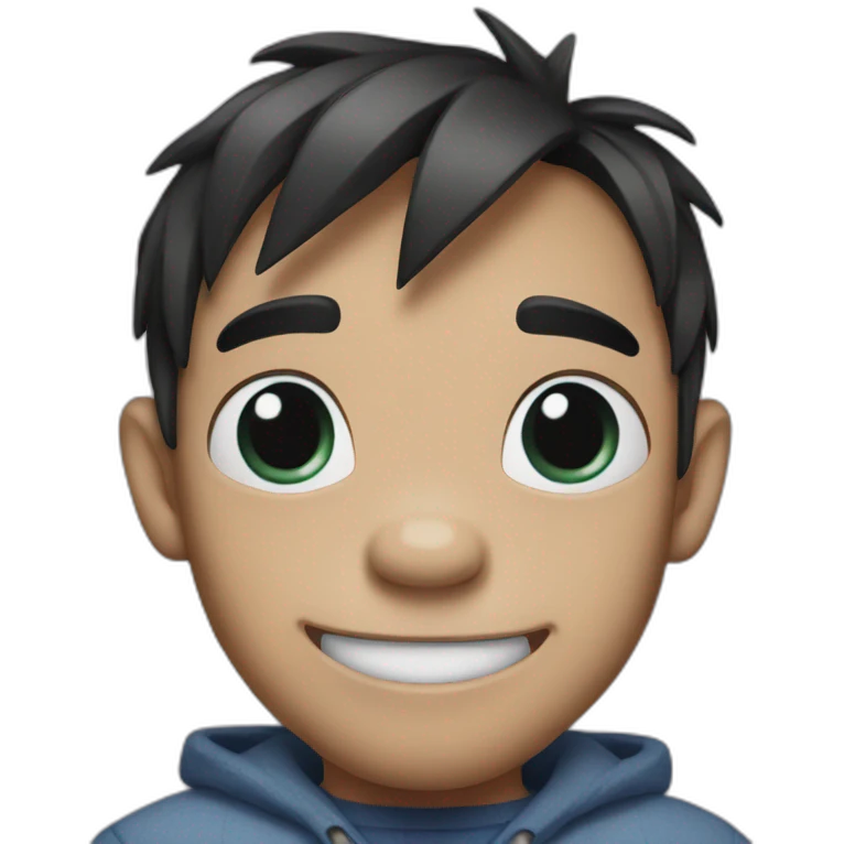Stich cartoon emoji