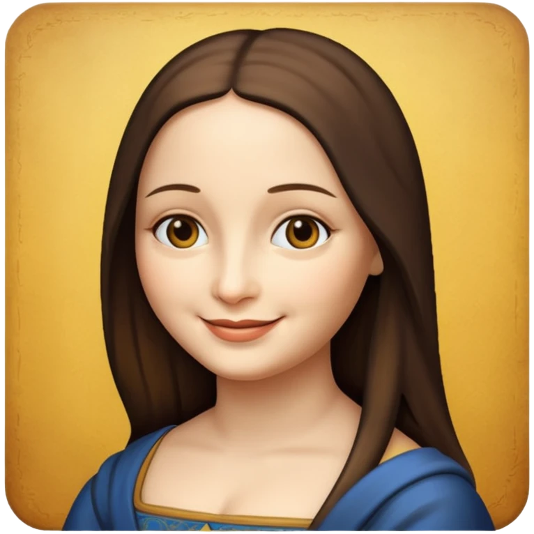 Mona Lisa emoji