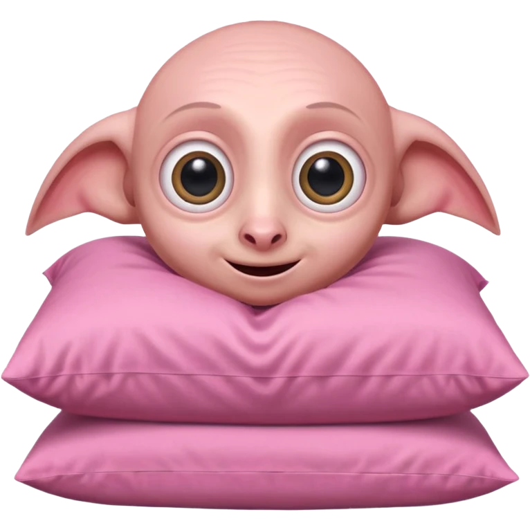 pink dobby from harry potter  emoji