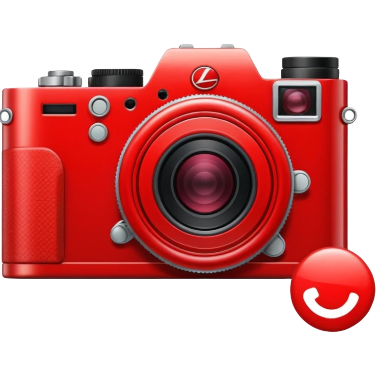 Leica red circle emoji