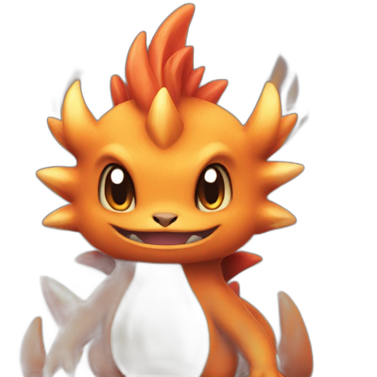 Dracaufeu pokemon emoji