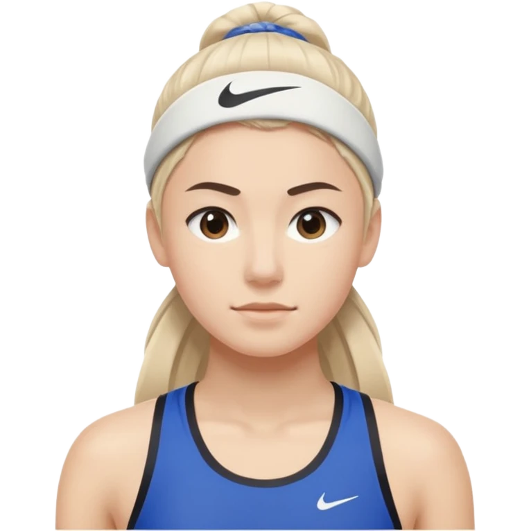 Nike with Fuji face  emoji