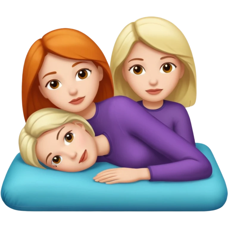 Lesbian eating a girl out emoji