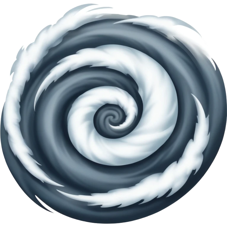 a hurricane emoji
