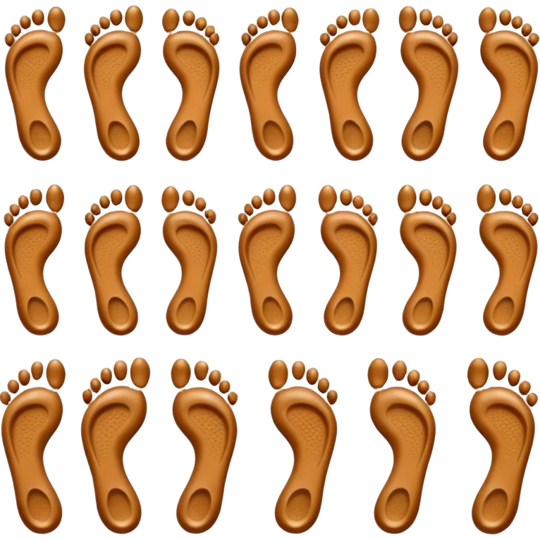 42 foot steps emoji | AI Emoji Generator
