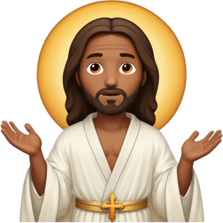 Black Jesus emoji