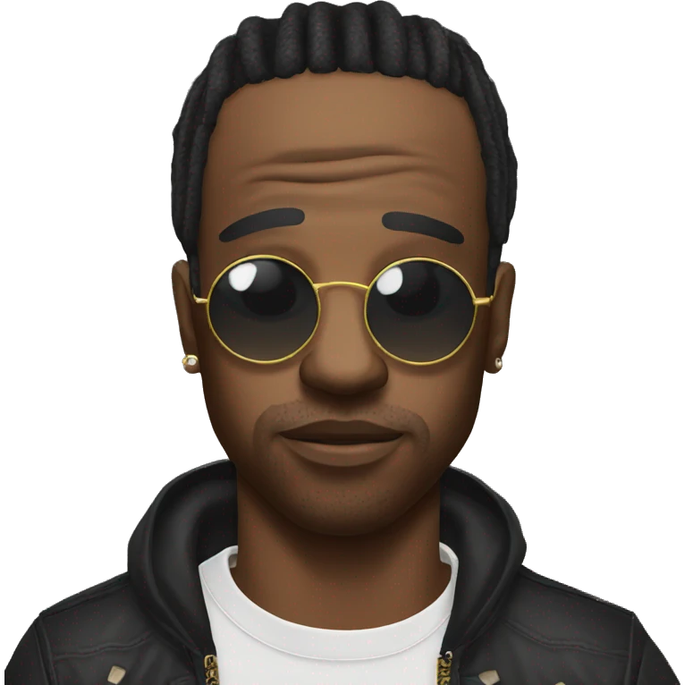 travis scott with eyepatch emoji