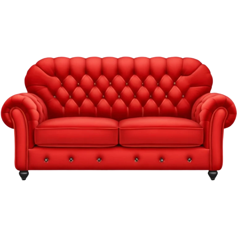 Red sofa emoji