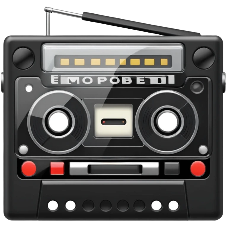cassette player emoji
