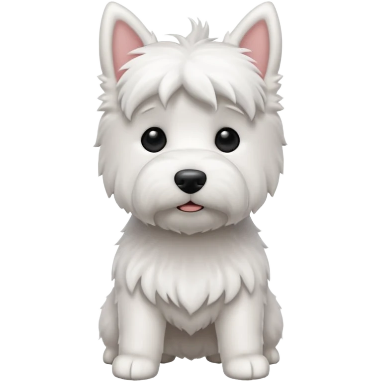 Westie dog emoji