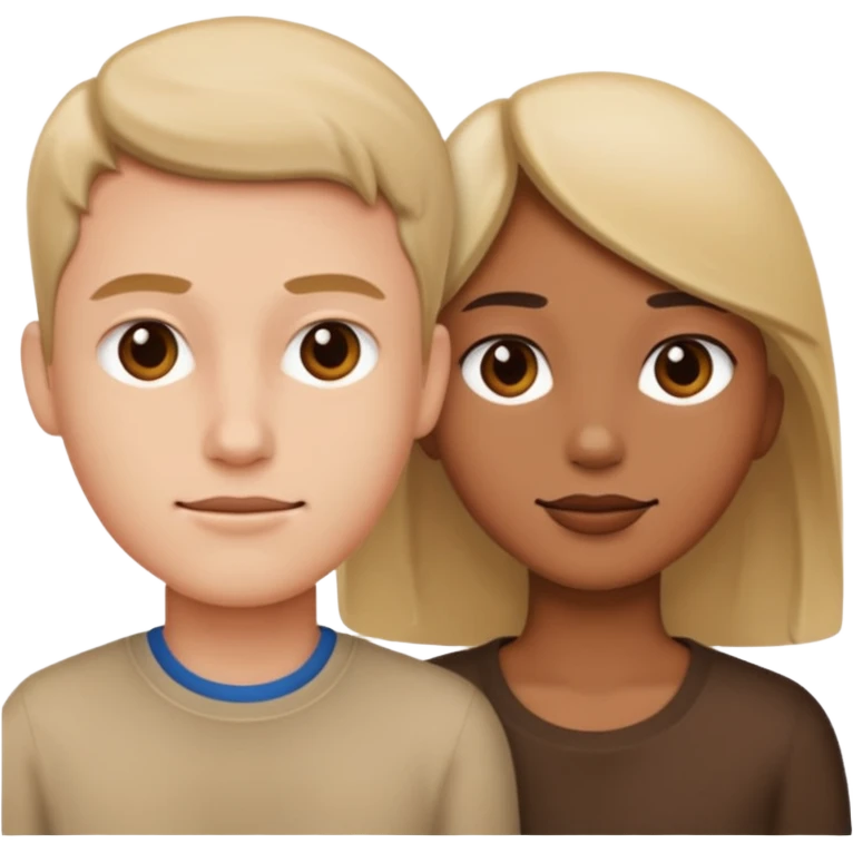 2 heads talking emoji