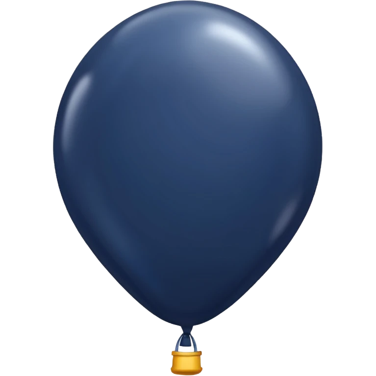 dark navy balloon emoji