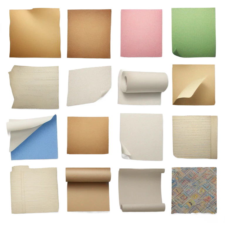 Paper emoji