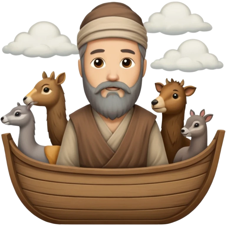 noah on the arc emoji