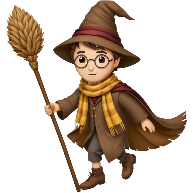 harry potter broom emoji