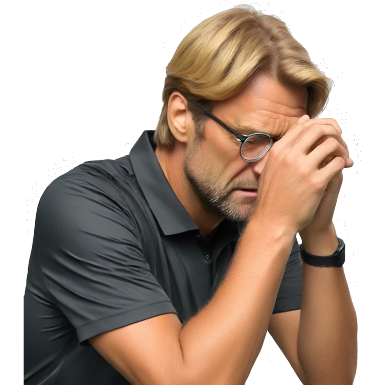 Klopp facepalm emoji