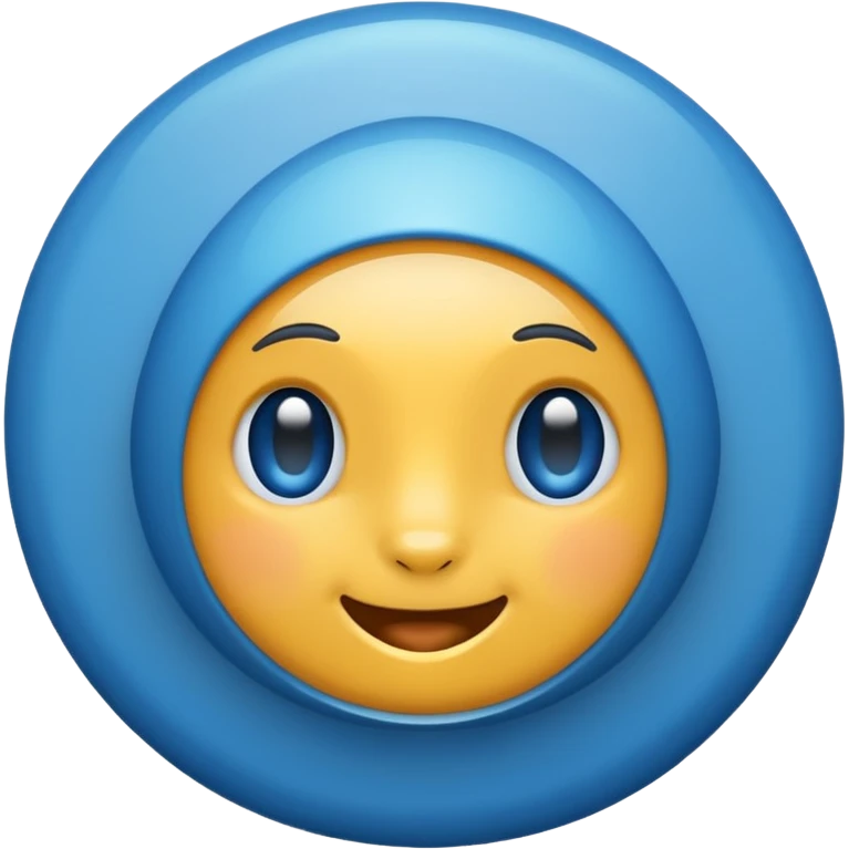 Blue tick  emoji