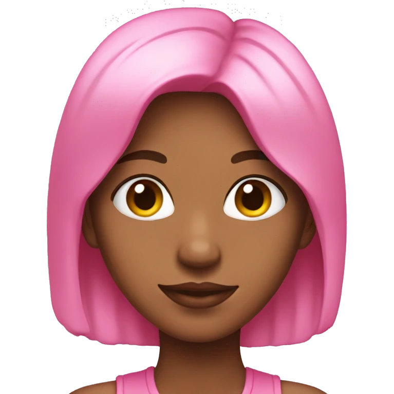 Pink emoji