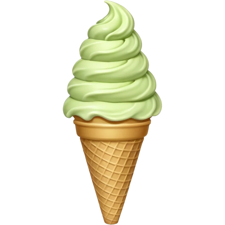 pistaccio ice cream emoji