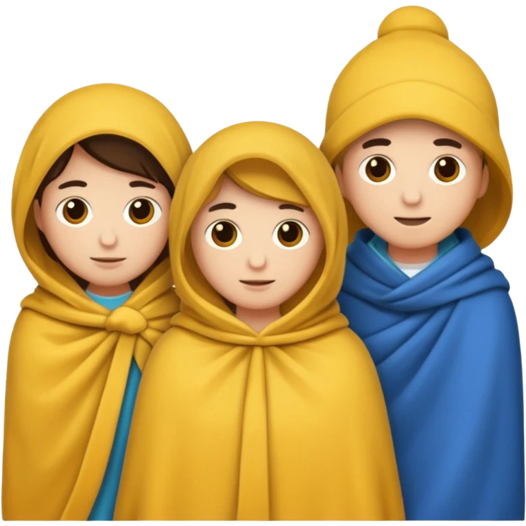 blanketed people emoji