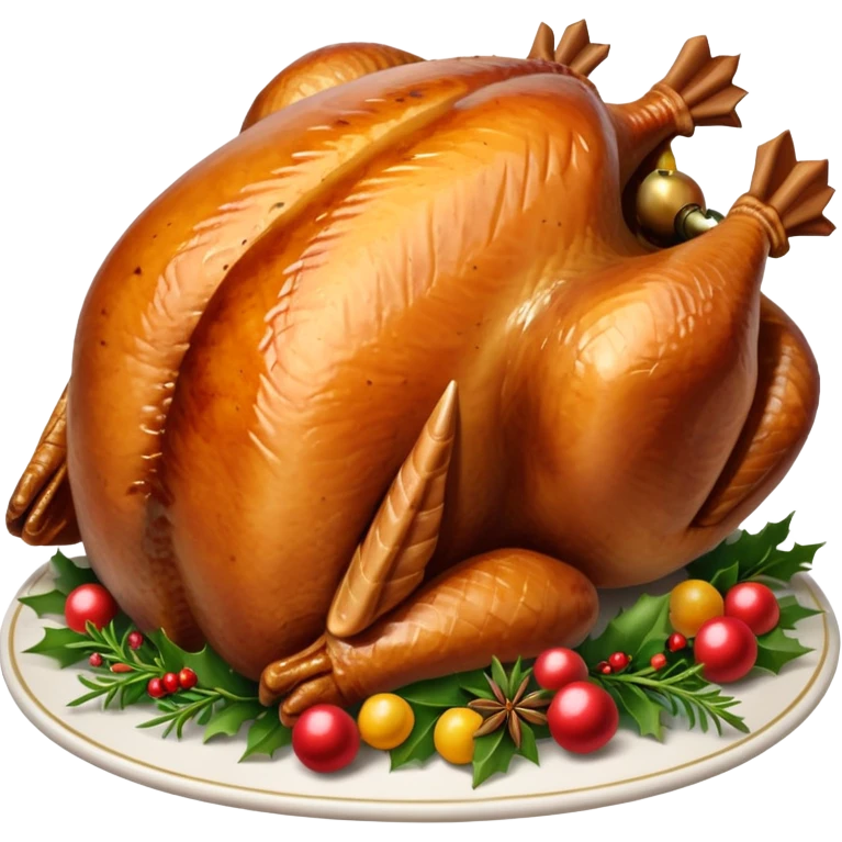 Peru de natal emoji