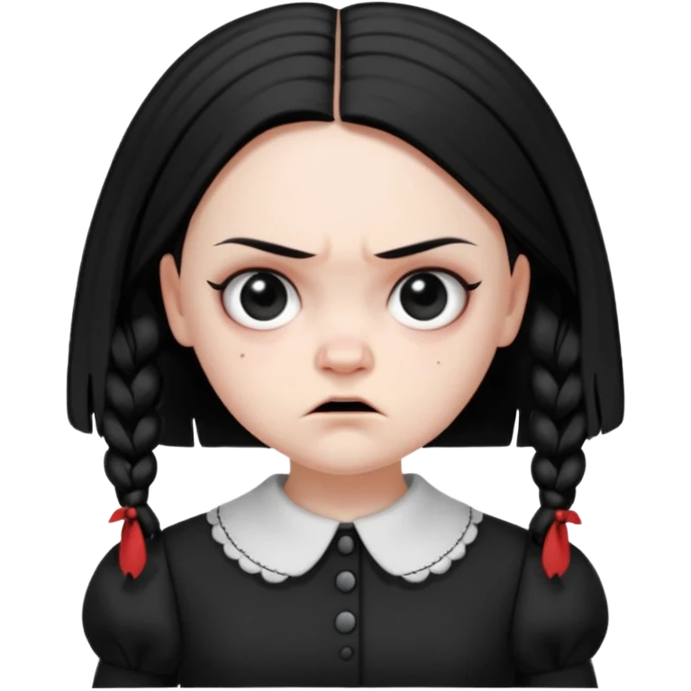 Angry Wednesday  emoji