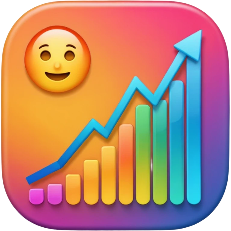 Chart going up emoji