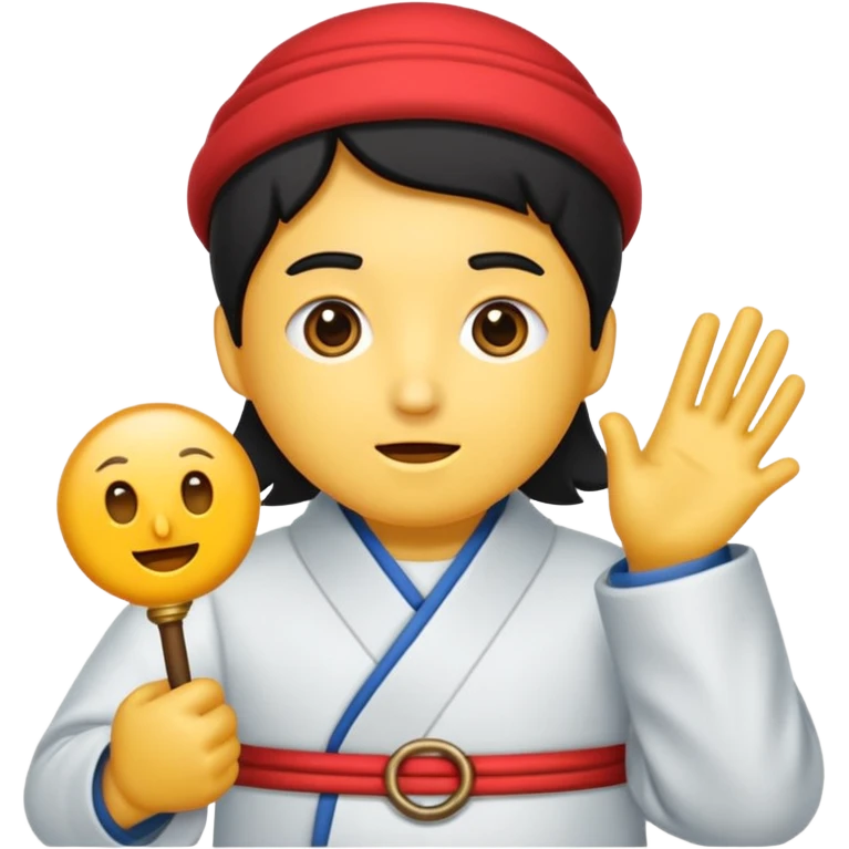 한복 지갑  emoji