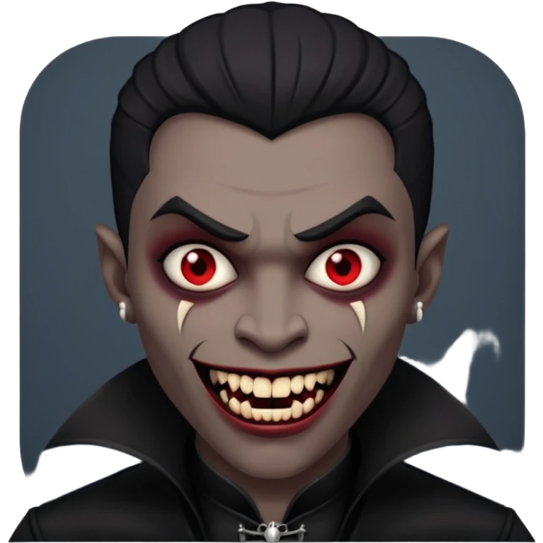 black men Vampires emoji
