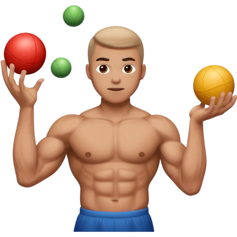 person juggling without the balls emoji