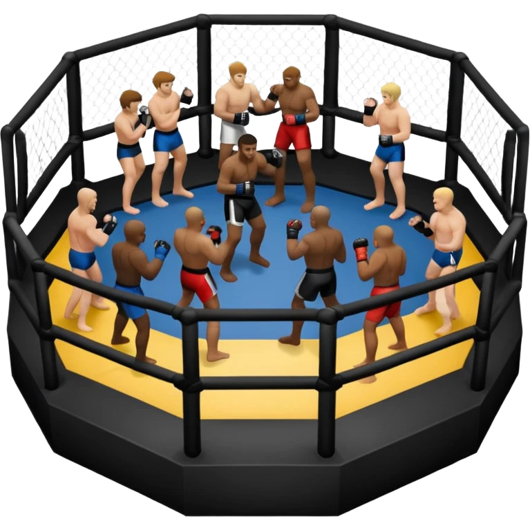 Mma octogone emoji