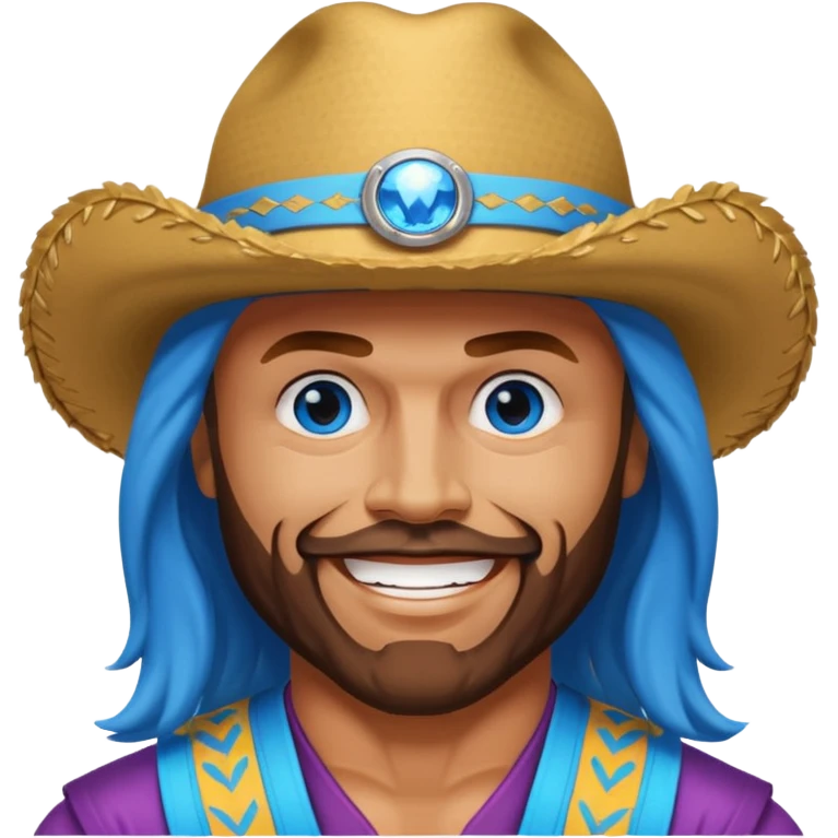 Randy Macho Man Savage blue eyes emoji