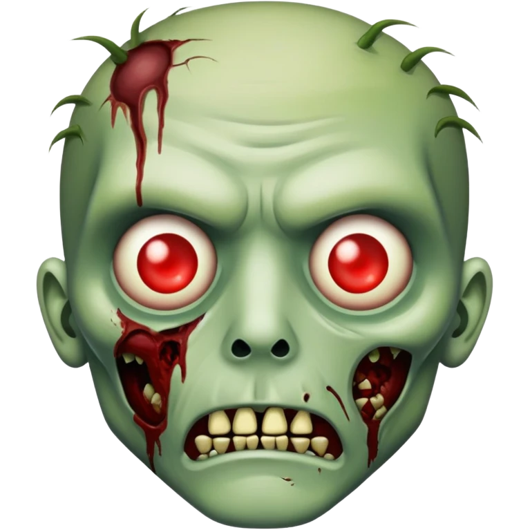 Zombi  ion man face emoji
