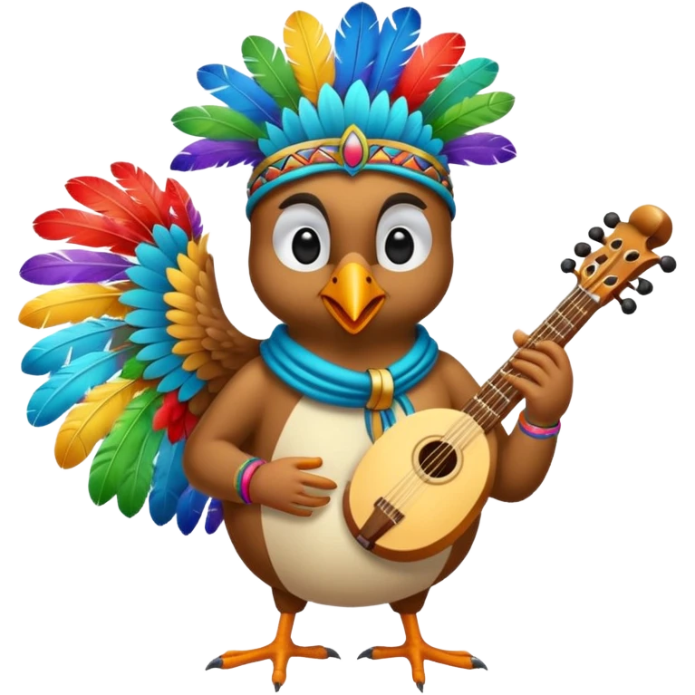 bird Musician emoji