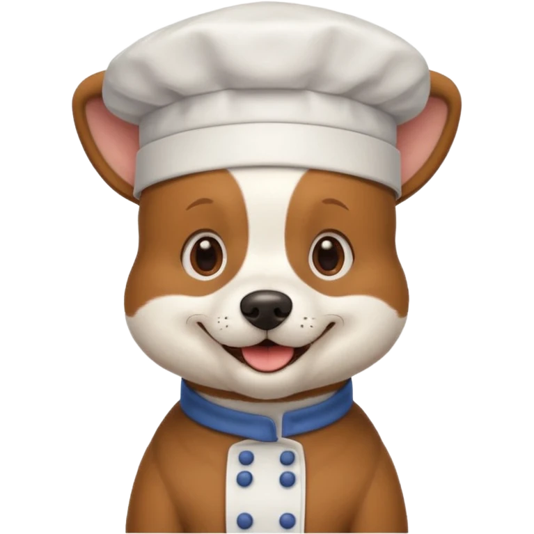 chef dog emoji