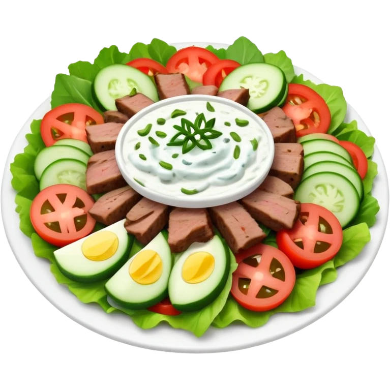 Gyro salad  emoji