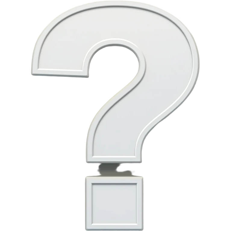 interrogante emoji