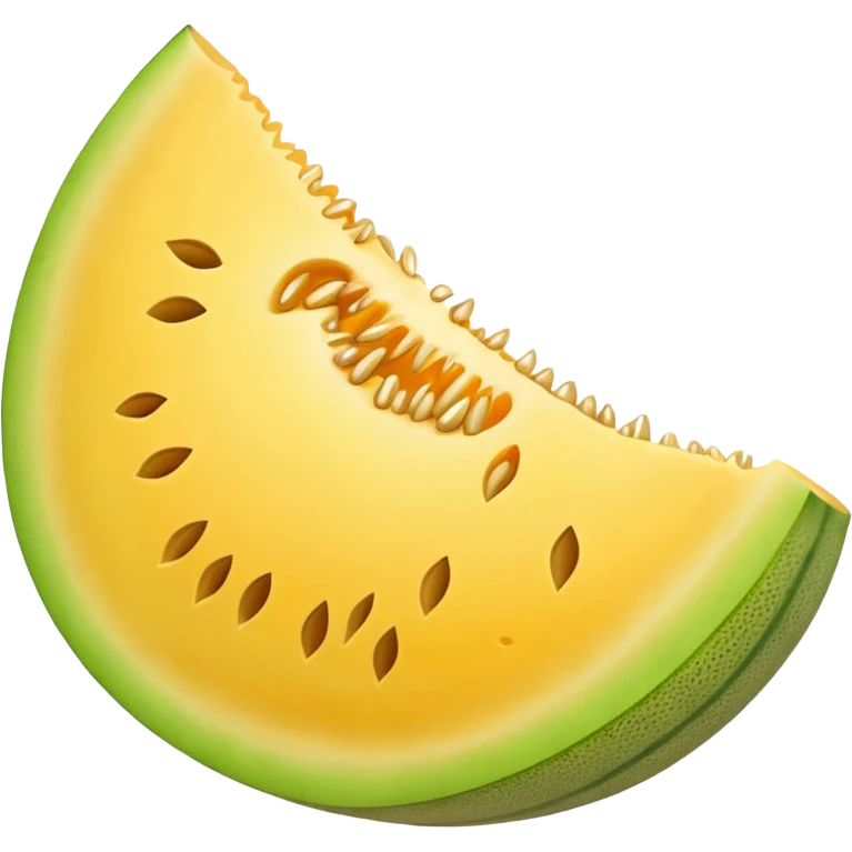 yellow melon emoji