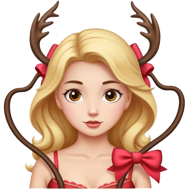 Hart with a bow emoji