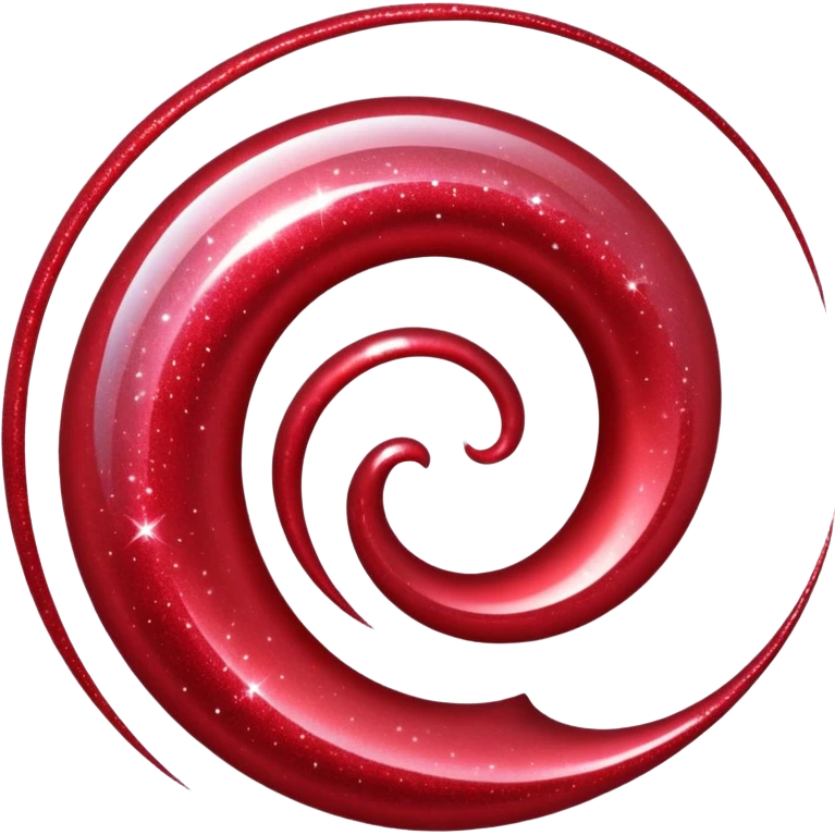 red glitter portal emoji