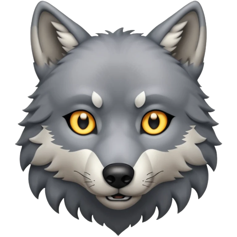 wolf full body emoji