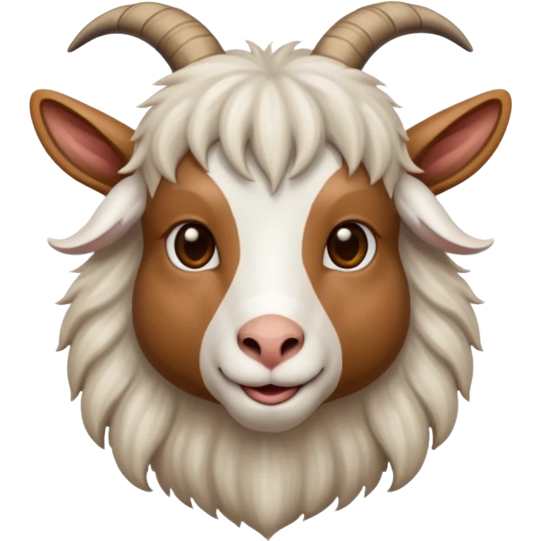 goat with long hairs emoji