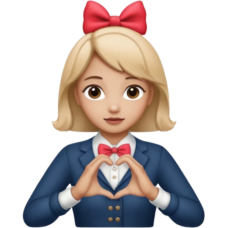 👉👈+🎀 emoji