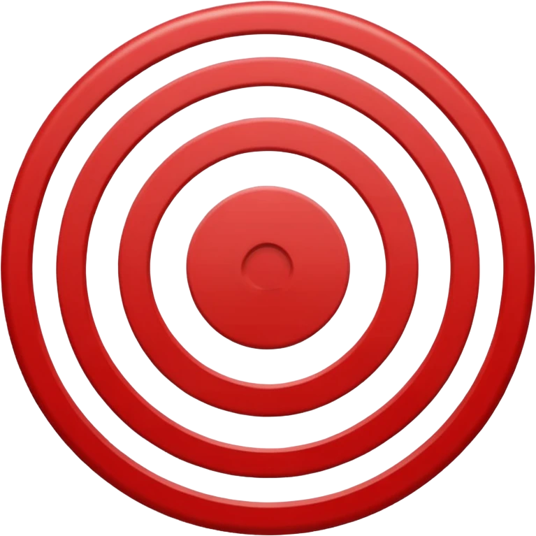 target red emoji