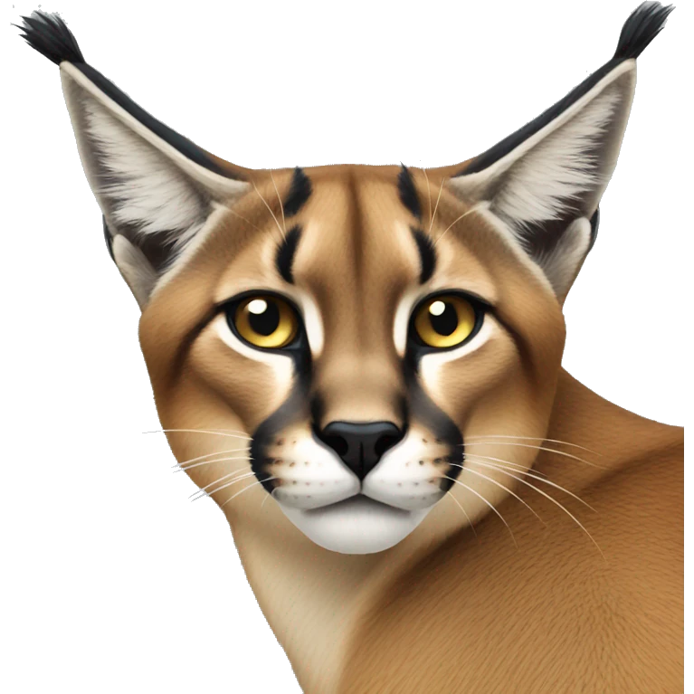 Caracal weeping emoji