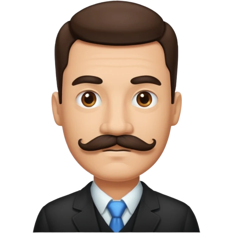 मूंछ emoji