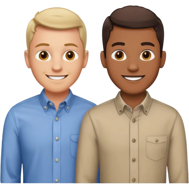 2 men talking emoji