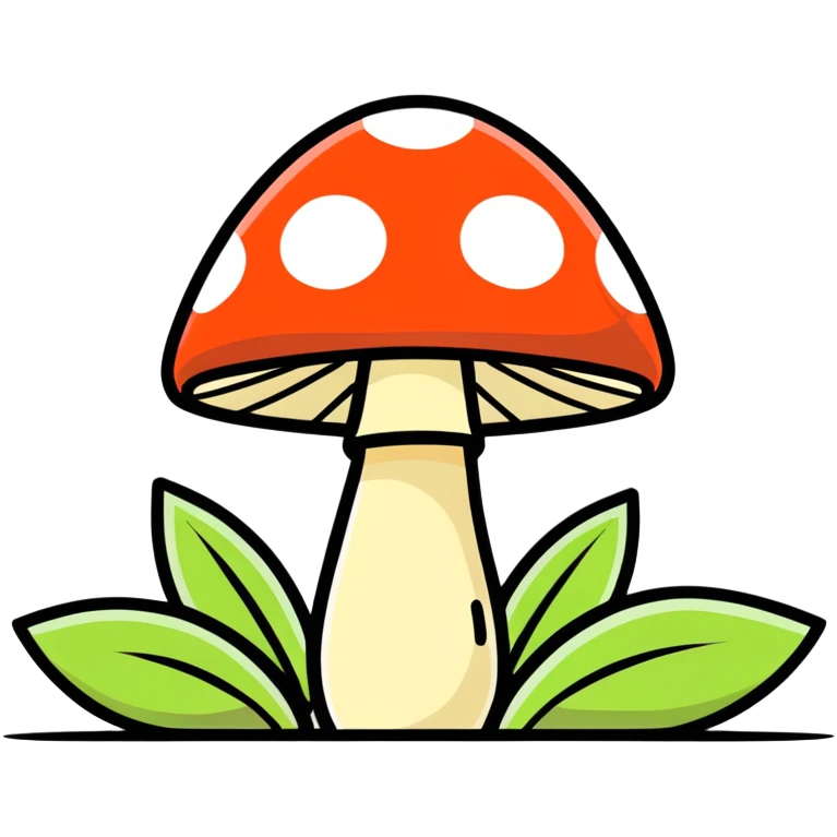 🍄🪷 emoji