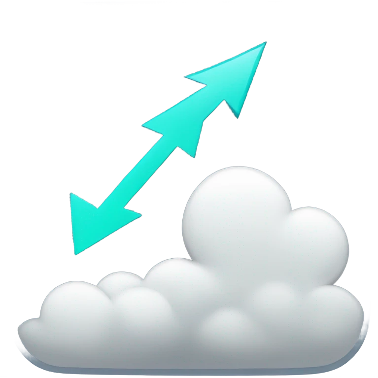 a cloud download icon emoji
