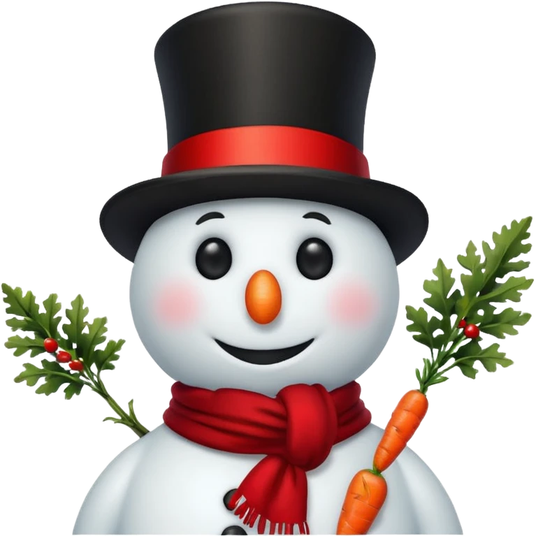 snow man emoji